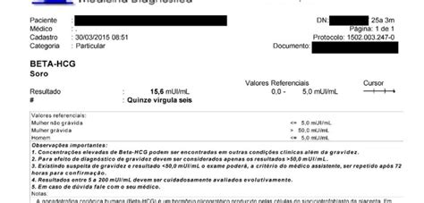 resultado de exame beta positivo